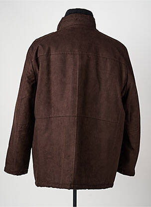 Doudoune manches longues sans capuche marron COFOX homme