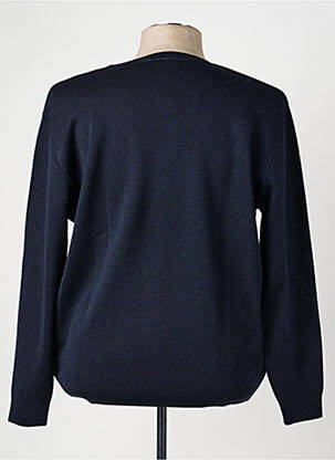 Pull stretch manches longues noir RHODAMEL homme