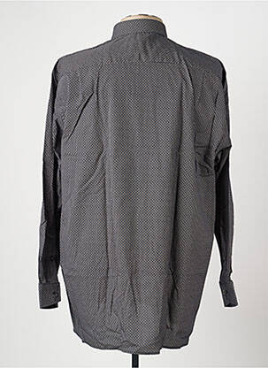 Chemise manches longues poches noir JUPITER homme
