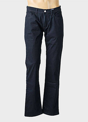 Pantalon droit stretch taille normale bleu HATTRIC homme