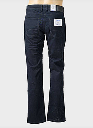Pantalon droit stretch taille normale bleu HATTRIC homme