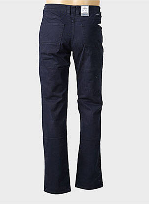 Pantalon droit stretch taille normale bleu HATTRIC homme