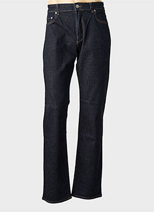 Jeans coupe droite stretch taille normale bleu REDMAN homme