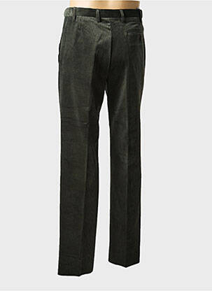 Pantalon droit stretch taille normale vert COSSERAT homme