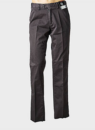 Pantalon chino stretch taille normale gris KITISO homme