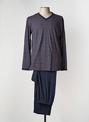 Pyjama col v bleu RINGELLA homme