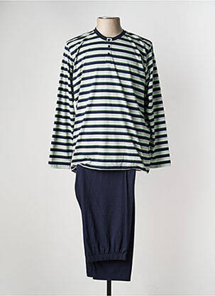 Pyjama col rond bleu RINGELLA homme