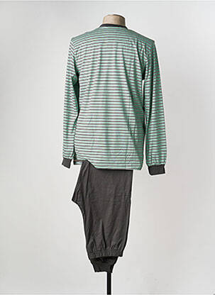 Pyjama col rond vert RINGELLA homme