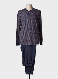 Pyjama col v bleu RINGELLA homme