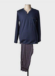Pyjama col v bleu RINGELLA homme
