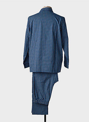 Pyjama manches longues bleu EMINENCE homme