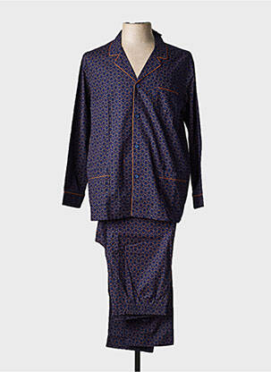 Pyjama coupe droite bleu EMINENCE homme