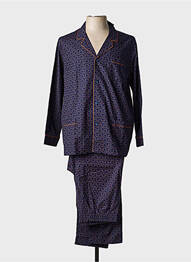 Pyjama bas pantalon bleu EMINENCE homme