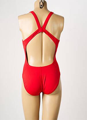 Maillot de bain 1 pièce haut soutien-gorge nageur haut soutien-gorge nageur rouge NIKE femme