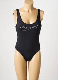 Maillot de bain 1 pièce stretch noir NIKE femme