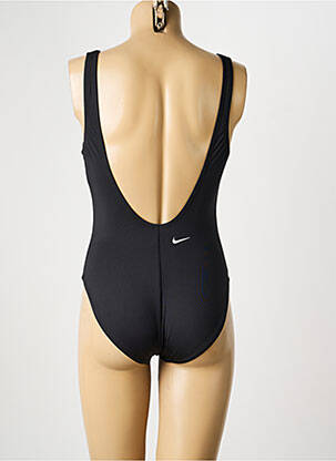 Maillot de bain 1 pièce stretch noir NIKE femme