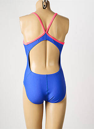 Maillot de bain 1 pièce haut soutien-gorge nageur haut soutien-gorge nageur bleu NIKE femme