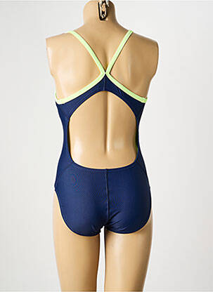 Maillot de bain 1 pièce haut soutien-gorge nageur haut soutien-gorge nageur bleu fonce NIKE femme