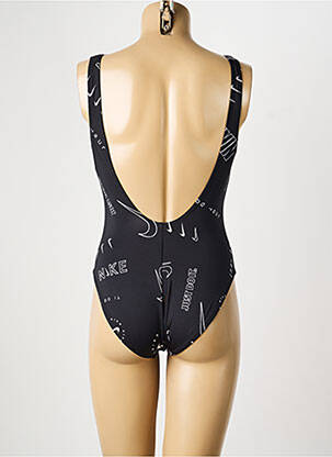 Maillot de bain 1 pièce imprimé fantaisie noir NIKE femme