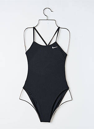 Maillot de bain 1 pièce haut soutien-gorge nageur haut soutien-gorge nageur noir NIKE femme