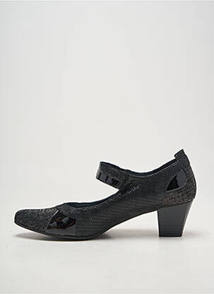 Escarpins talon bottier talon de 4 à 6cm noir GEO-REINO femme