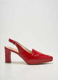 Escarpins fermeture boucle(s) talon de 7 à 9cm rouge DORKING femme