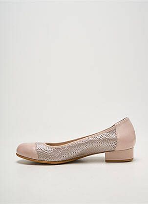 Ballerines type de semelle amortissante talon plat jusqu'à 3cm beige ARIMA femme