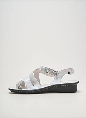 Sandales/nu pieds bout ouvert talon de 4 à 6cm blanc PEDI GIRL femme