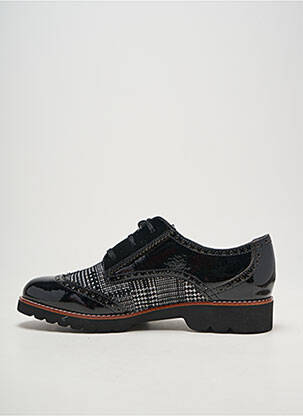 Derbies type de semelle amortissante talon plat jusqu'à 3cm noir FUGITIVE BY FRANCESCO ROSSI femme