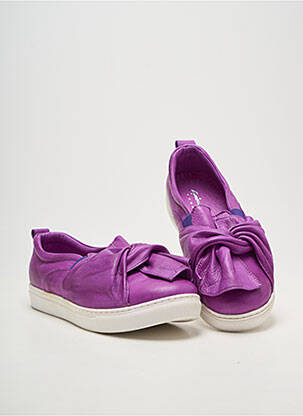 Slip ons  talon plat jusqu'à 3cm violet ANDREA CONTI femme