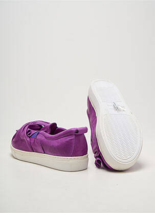 Slip ons  talon plat jusqu'à 3cm violet ANDREA CONTI femme