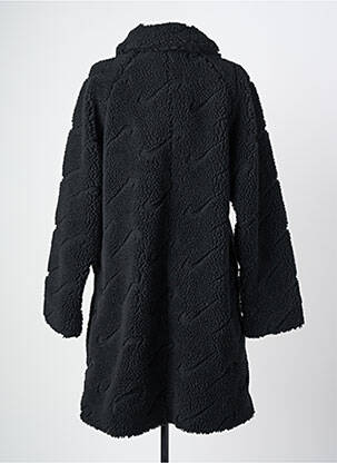 Manteau long manches longues sans capuche noir NIKE femme