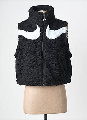 Veste casual coupe droite noir NIKE femme