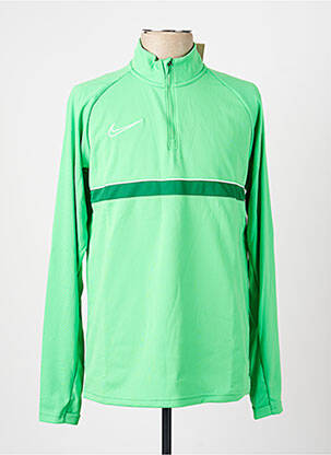 Sweat-shirt manches longues manches longues vert NIKE homme