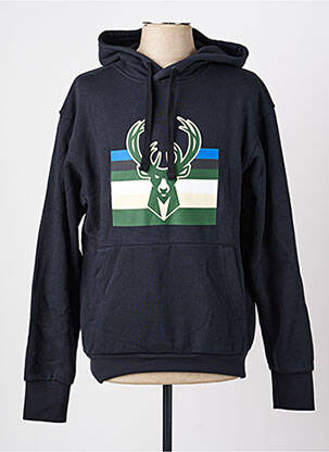 Sweat-shirt à capuche sérigraphie floquée manches longues noir NIKE homme