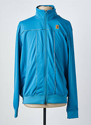 Veste casual coupe droite bleu NIKE homme