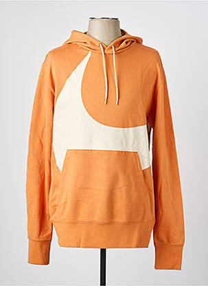 Sweat-shirt à capuche manches longues manches longues orange NIKE homme