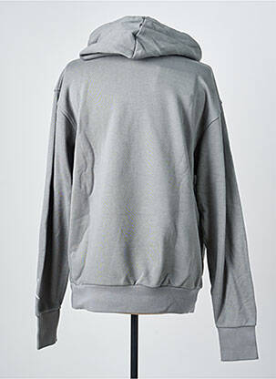 Sweat-shirt à capuche stretch manches longues gris JORDAN homme