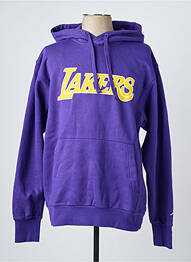 Sweat-shirt à capuche poches manches longues violet JORDAN homme