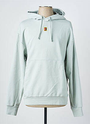 Sweat-shirt à capuche broderie manches longues bleu NIKE homme