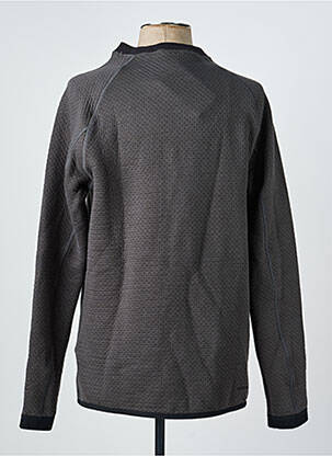 Sweat-shirt stretch manches longues gris NIKE homme