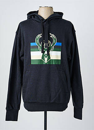 Sweat-shirt à capuche sérigraphie floquée manches longues noir NIKE homme
