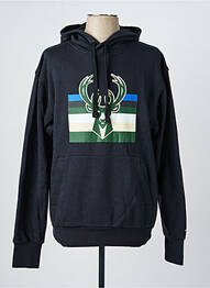Sweat-shirt à capuche sérigraphie floquée manches longues noir NIKE homme