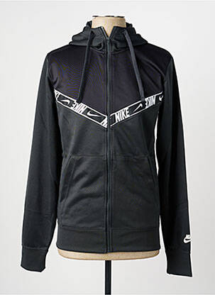 Veste casual resserrée sur le bas noir NIKE homme