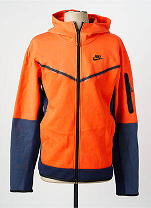 Veste casual coupe droite orange NIKE homme