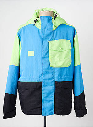 Doudoune manches longues a capuche bleu NIKE homme