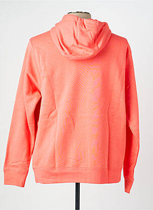 Sweat-shirt à capuche broderie manches longues orange NIKE homme