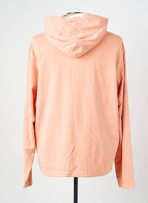 Sweat-shirt à capuche tissage jersey manches longues orange NIKE homme