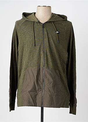 Veste casual resserrée sur le bas vert NIKE homme