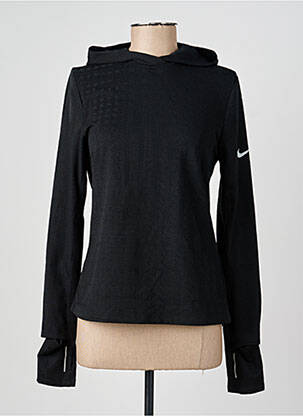 T-shirt manches longues manches longues noir NIKE femme